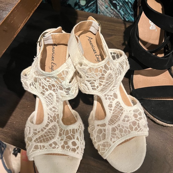 Womens Size wedge and heel 10 MEGA LOT some NWT - Picture 4 of 7